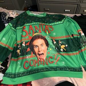 ELF Green Holiday Sweatshirt
